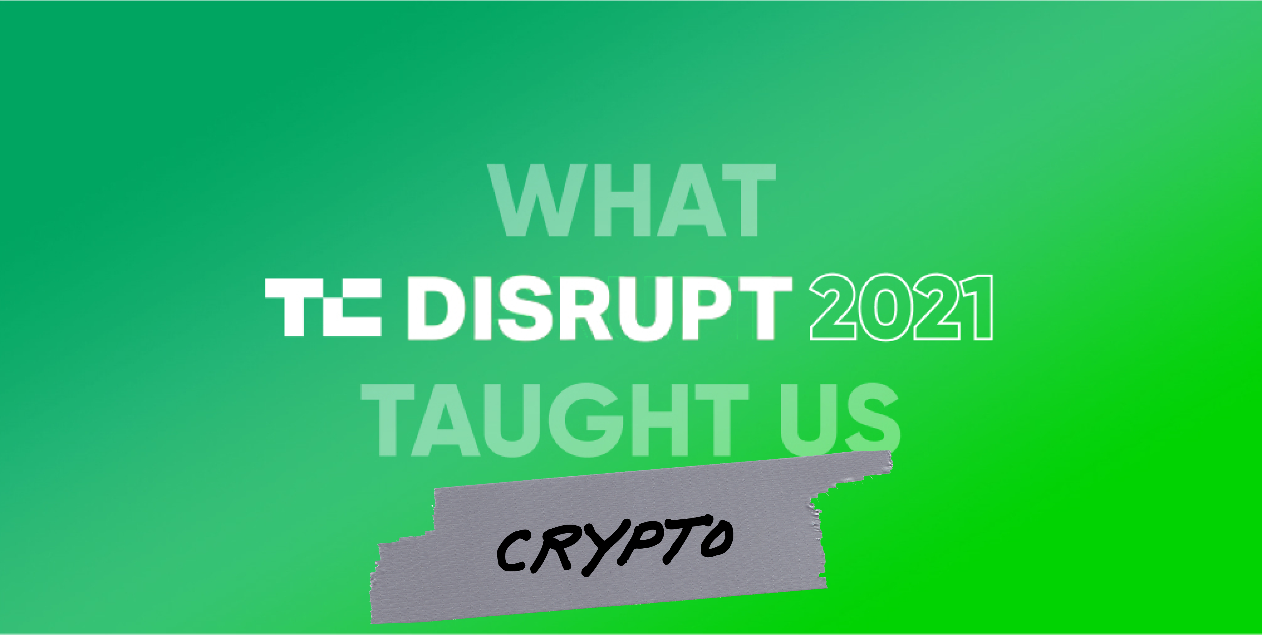 crypto disrupt